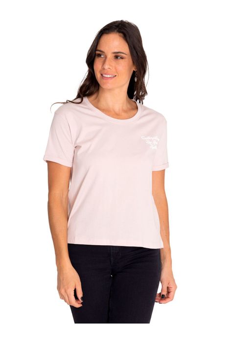 Polera Manga Mujer Novelty Droptail Morado-0