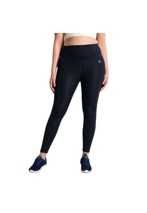 Calza Mujer Hr Ankle Leg Emma Azul Marino-0