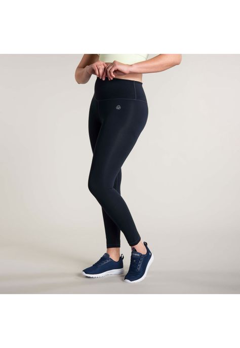 Calza Mujer Hr Ankle Leg Emma Azul Marino-1