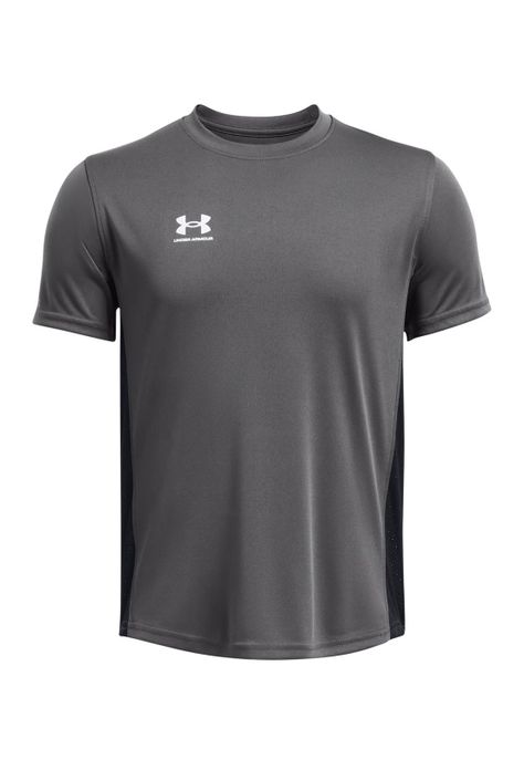 Polera manga corta Challenger niño Gris-0