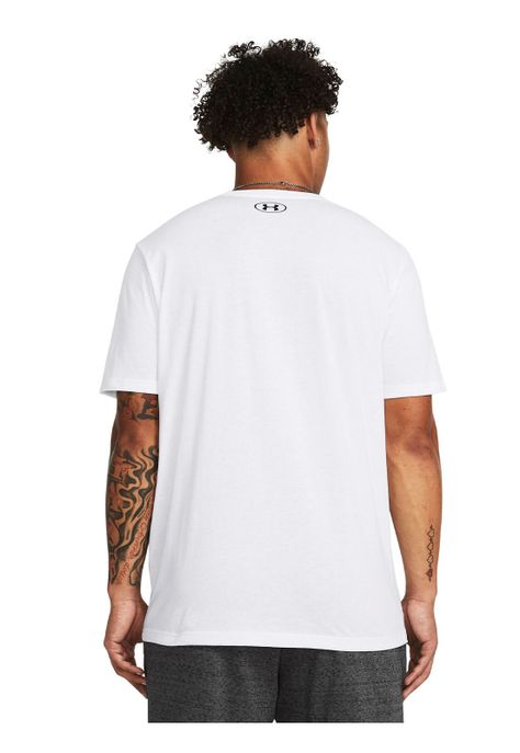 Polera UA Sportstyle hombre Blanco-4
