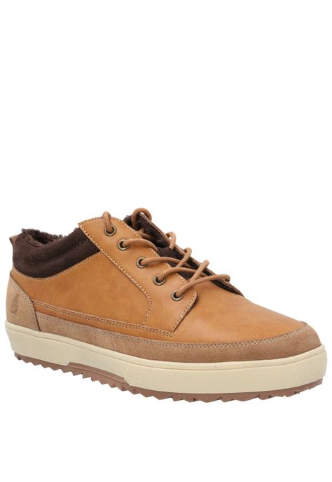 Zapatilla Cuero Niño Slalom Low Café-0