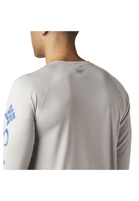 Polera Hombre Terminal Tackle Heather Gris-3