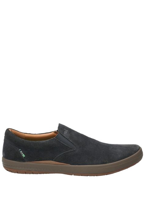 Zapatilla Cuero Hombre Rostock Gris Oscuro-0