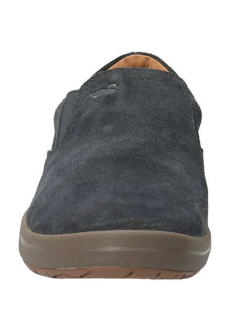 Zapatilla Cuero Hombre Rostock Gris Oscuro-3