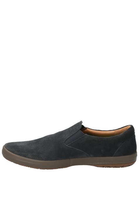 Zapatilla Cuero Hombre Rostock Gris Oscuro-5