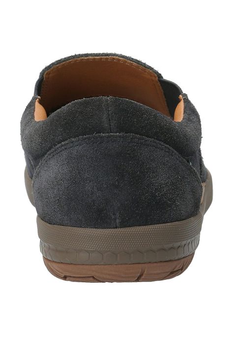 Zapatilla Cuero Hombre Rostock Gris Oscuro-6