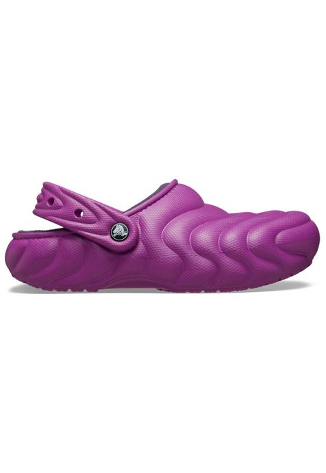 Zueco Crocs Mujer Lined Overpuff Púrpura-0