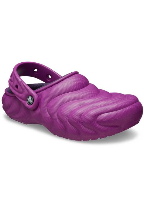 Zueco Crocs Mujer Lined Overpuff Púrpura-6