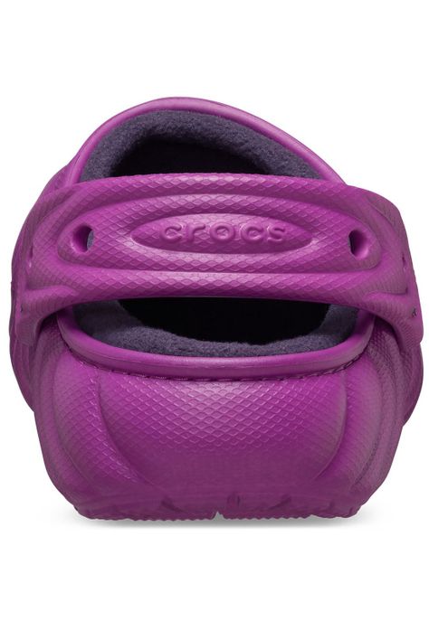 Zueco Crocs Mujer Lined Overpuff Púrpura-7