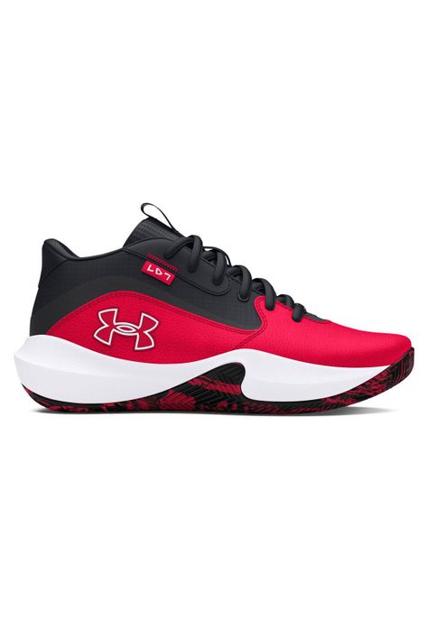 Zapatillas Bsketball Lockdown 7 niño Rojo-0
