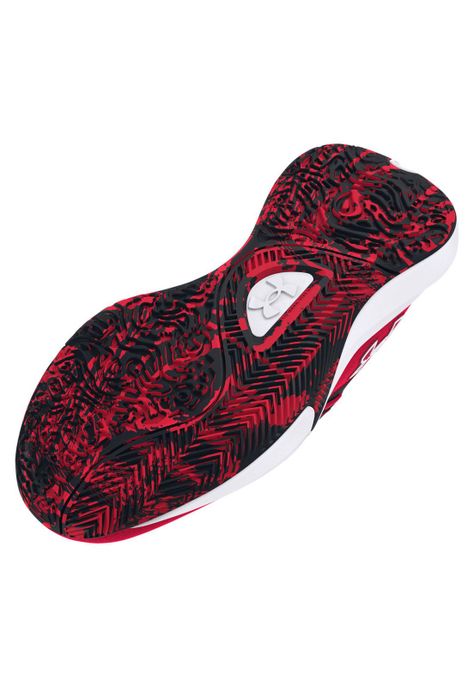 Zapatillas Bsketball Lockdown 7 niño Rojo-3