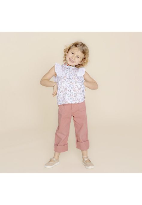 Polera Niña Buddies (1-3) Blanco-1