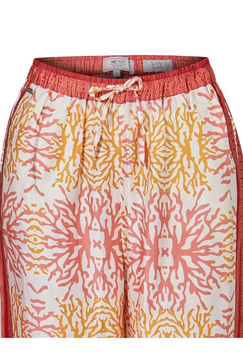 Pantalón Rayón Naranja Paloma Mujer -3