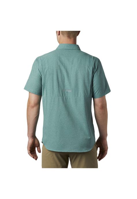 Camisa M/C Hombre Irico Mens Short Sl Verde-1