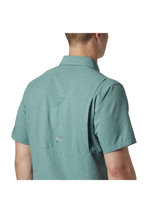 Camisa M/C Hombre Irico Mens Short Sl Verde-2
