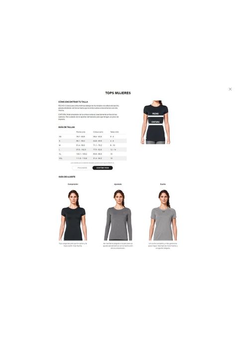 Top Mujer Tech Hlf Zip - Twist Gris-3
