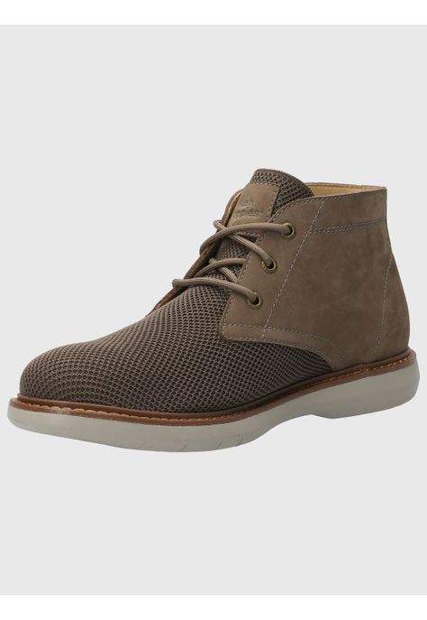 Botin Cuero Hombre Mingus Gris-4