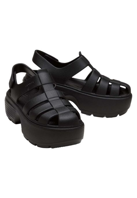 Sandalia Mujer Stomp Fisherman Sndl Negro-3