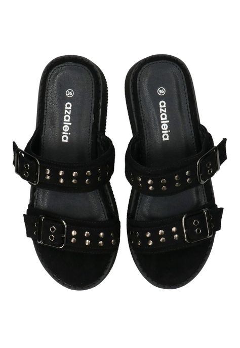 Sandalia Ivy Negro Mujer-7