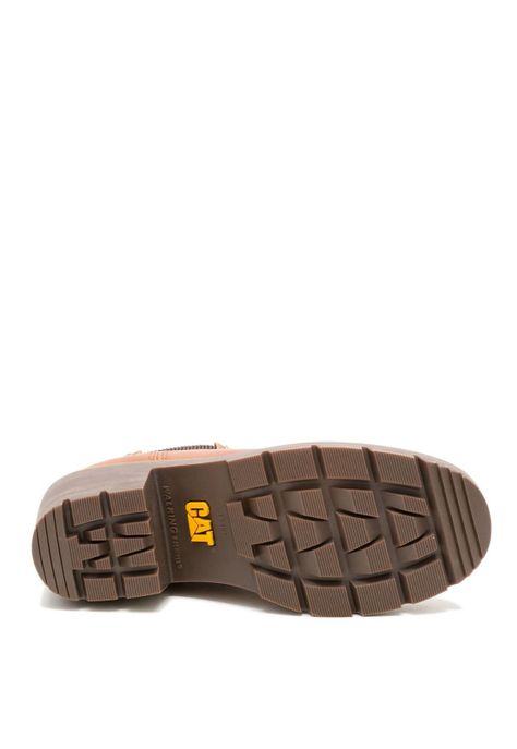 Botin Cuero Mujer Rewrite Chelsea Café Claro-7