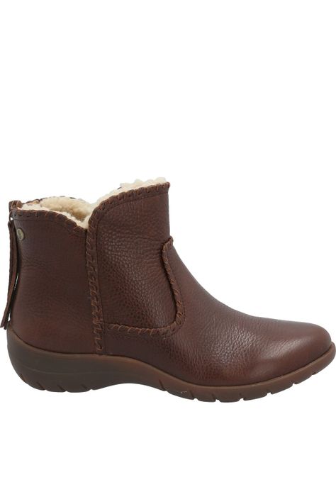 Botin Cuero Mujer Orla Marrón-1
