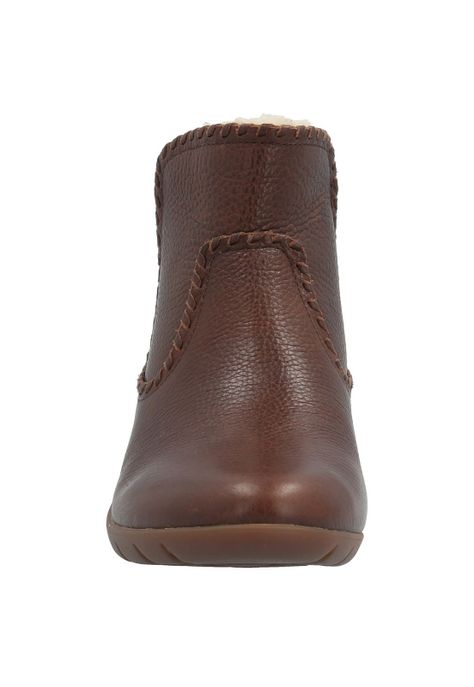 Botin Cuero Mujer Orla Marrón-2