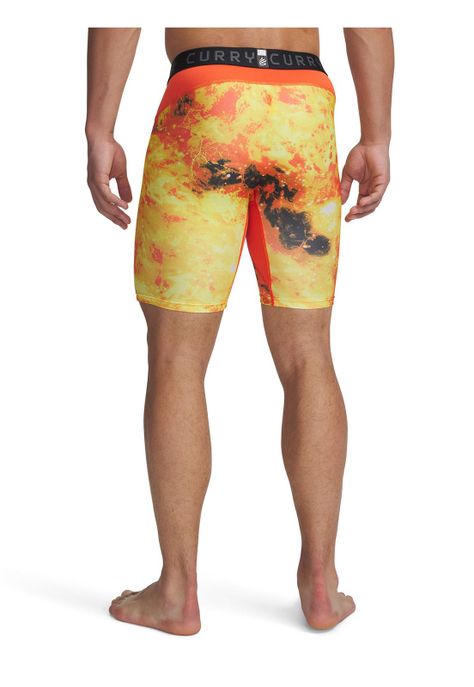Shorts Curry Heatgear Para Hombre Naranja-1