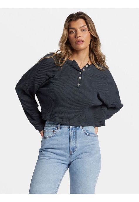 Sweater Mujer Good Catch Negro-0