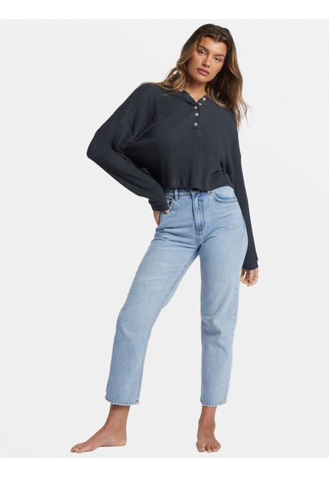 Sweater Mujer Good Catch Negro-4