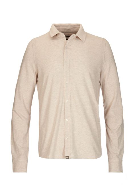 Polera M/L Hombre Piquelong Verde Claro-0