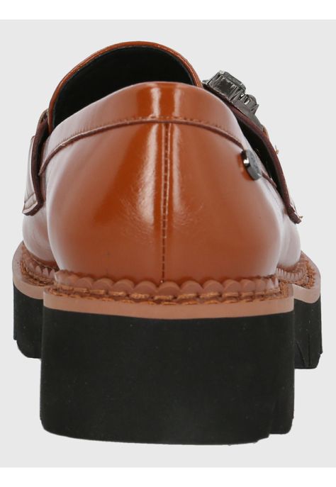 Mocasín Cuero Mujer Salone Camel-6
