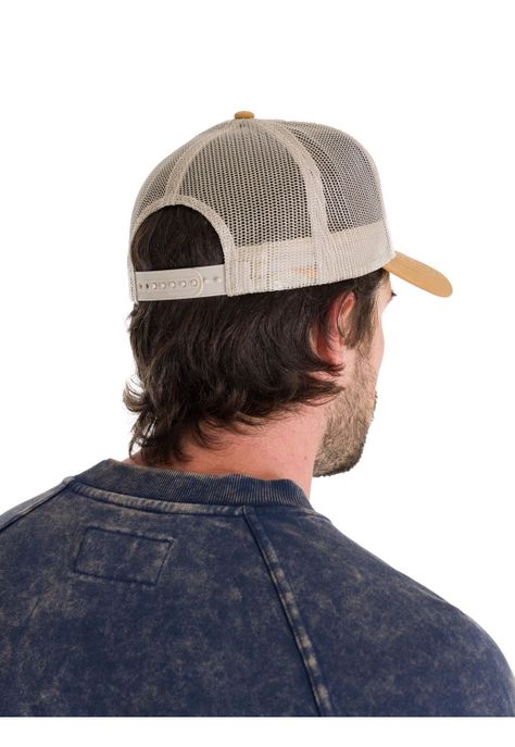 Jockey Diamond 7-Panel Mesh Back Hombre Gris Claro-2
