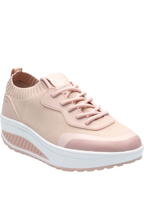Zapatilla Mujer Comfy Rosado-0