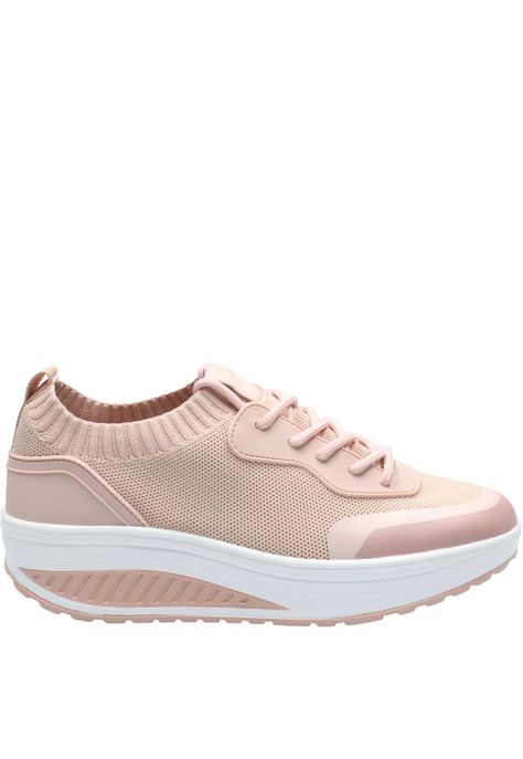 Zapatilla Mujer Comfy Rosado-1