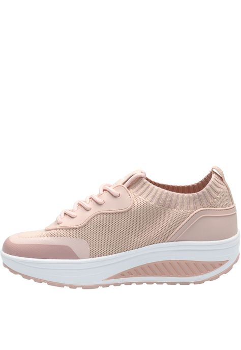 Zapatilla Mujer Comfy Rosado-5