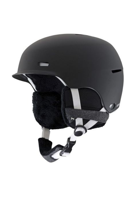 Casco Mujer Raven Negro Anon-1