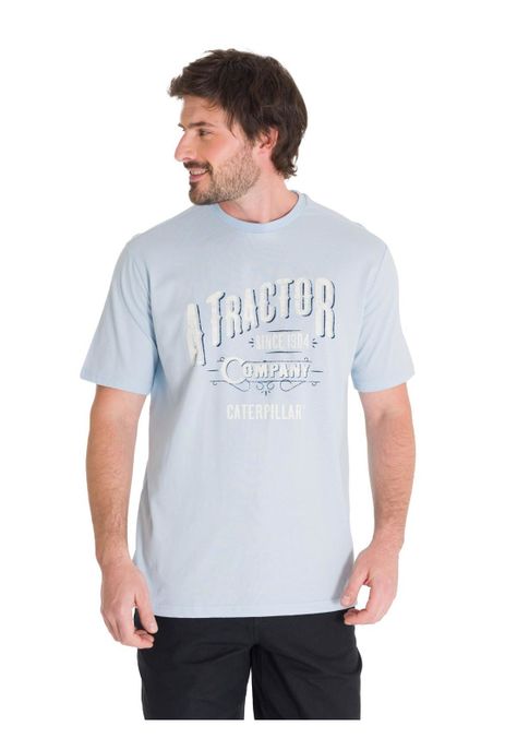 Polera Historic Traditions 2 Hombre Azul Claro-1