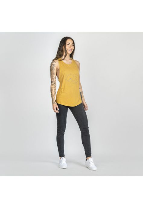 Polera S/M Mujer Baltra Amarillo-1