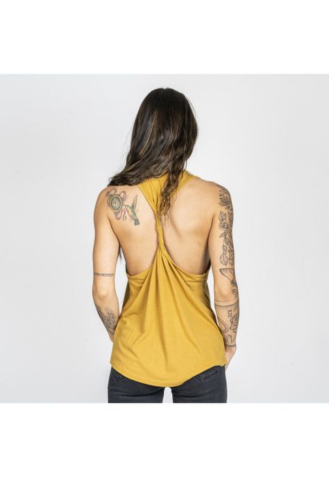 Polera S/M Mujer Baltra Amarillo-2
