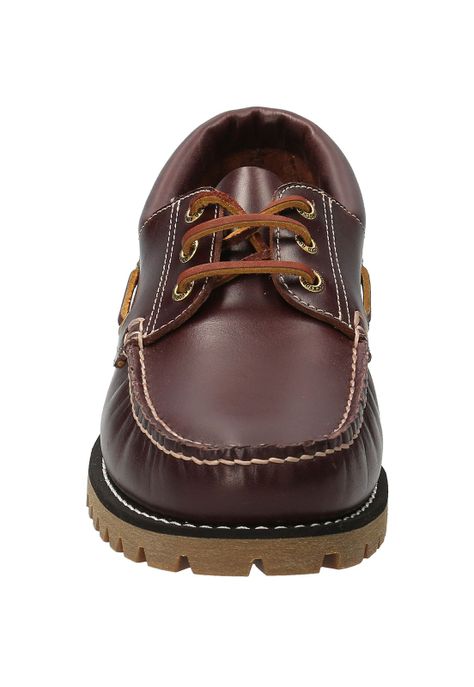 Mocasín Cuero Hombre New Rocky IV Café Oscuro-3