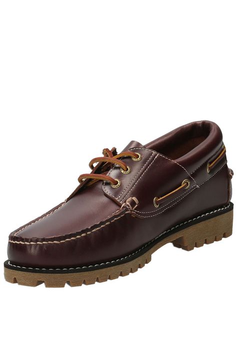 Mocasín Cuero Hombre New Rocky IV Café Oscuro-4
