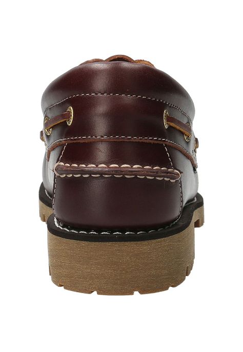 Mocasín Cuero Hombre New Rocky IV Café Oscuro-6