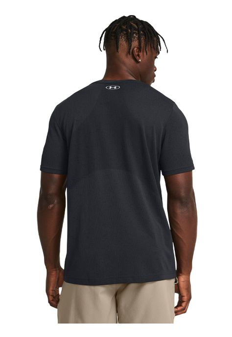Polera manga corta UA Vanish hombre Negro-4