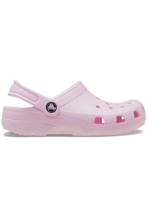 Zueco Crocs Niña Classic Clog Rosa-0