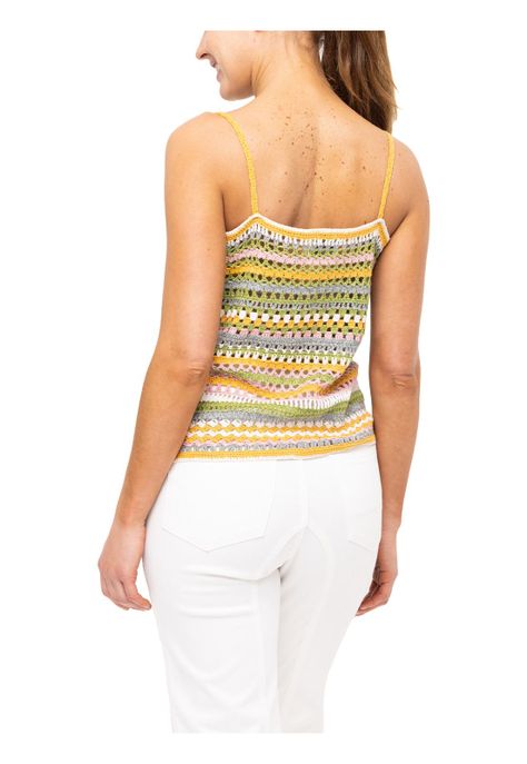 Polera Algodón Orgánic Varadero Amarillo Mujer-4
