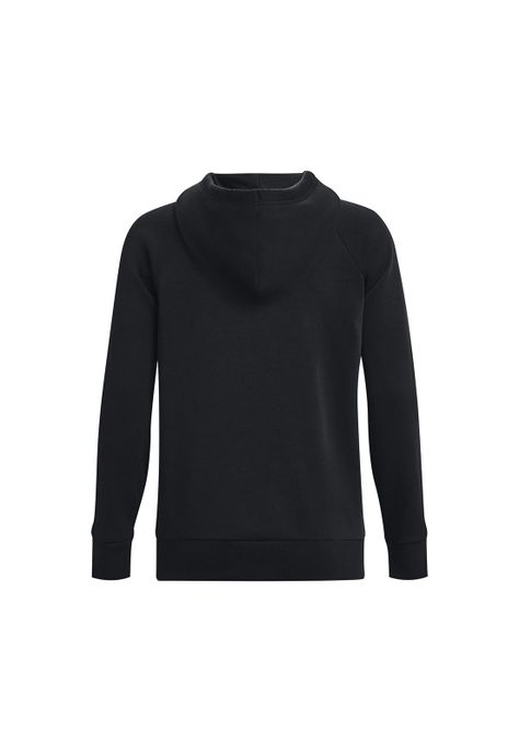Polerón Big Logo UA Rival Negro para mujer-1