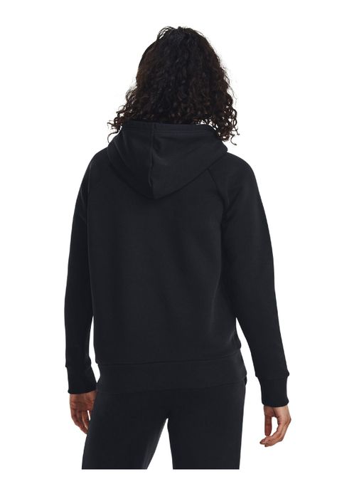 Polerón Big Logo UA Rival Negro para mujer-4