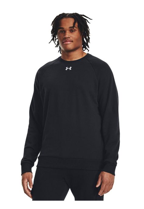 Polerón UA Rival Negro para hombre-3