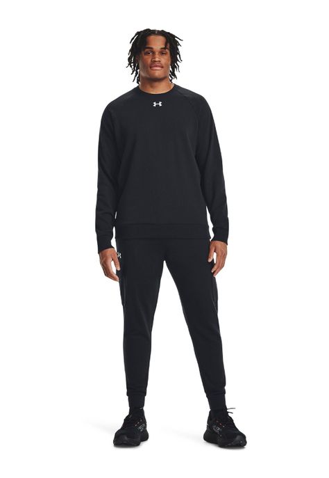 Polerón UA Rival Negro para hombre-5